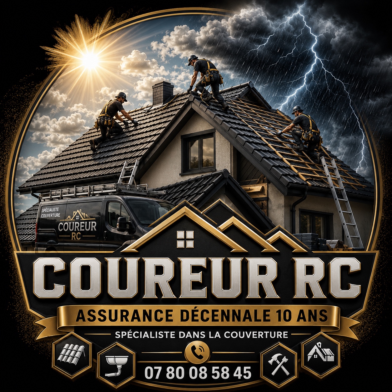 Couvreur.Rc entreprise toiture