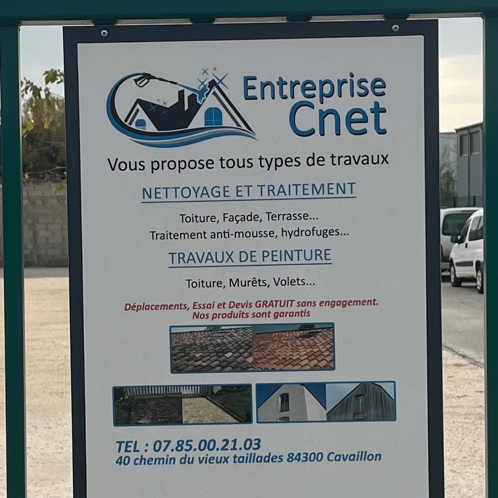 Cnet nettoyage façade et toiture